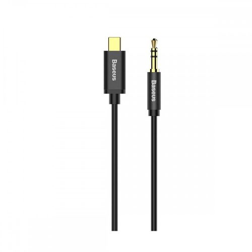 Baseus Audio kábel, Yiven M01, USB-C (Type-C) - 3.5 jack, fekete CAM01-01