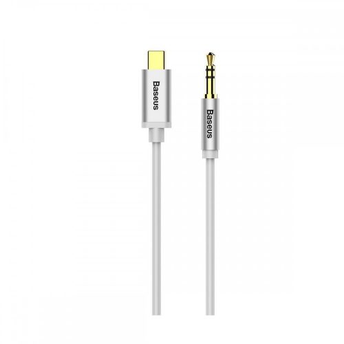 Baseus Audio kábel, Yiven M01, USB-C (Type-C) - 3.5 jack, ezüst/fekete CAM01-02