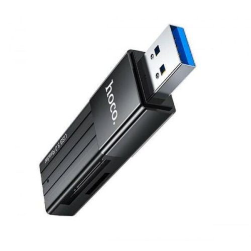 HOCO HB20 SD kártyáolvasó USB 2.0, fekete